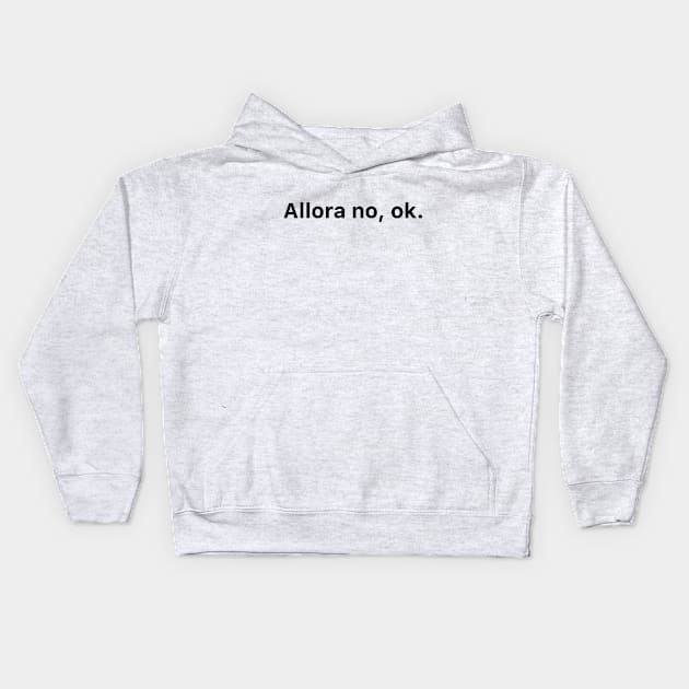 Allora no, ok. - Vintage - Cat Kids Hoodie by tantrizio